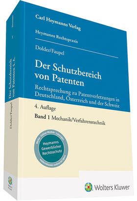 Der Schutzbereich von Patenten - Band 1: Mechanik/Verfahrenstechnik