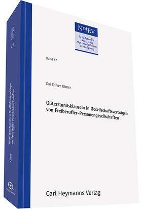 Ulmer, K: Güterstandsklauseln in Gesellschaftsverträgen