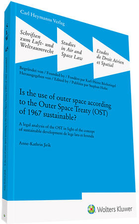 Jirik, A: Use of Outer Space Treaty