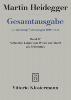 Martin Heidegger Gesamtausgabe