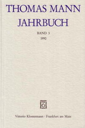 Thomas Mann Jahrbuch