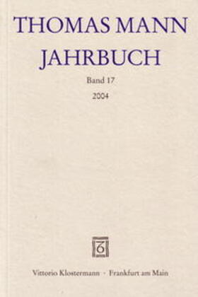 Thomas Mann Jahrbuch