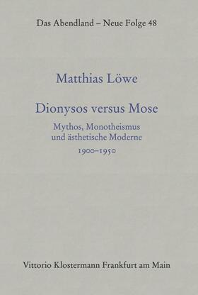 Dionysos versus Mose