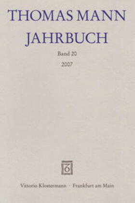 Thomas Mann Jahrbuch