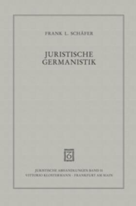 Juristische Germanistik