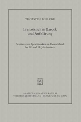 Französisch in Barock und Aufklärung