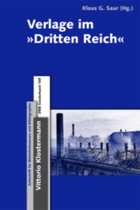 Verlage im "Dritten Reich"