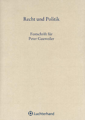 Festschrift für Peter Gauweiler