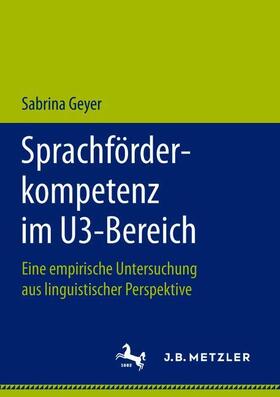 Sprachförderkompetenz im U3-Bereich