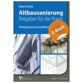 Altbausanierung - Ratgeber für die Praxis - E-Book (PDF)