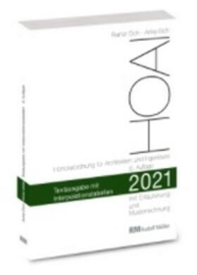 HOAI 2021 - Textausgabe mit Interpolationstabellen