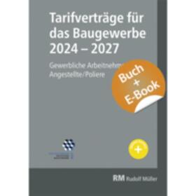 Tarifverträge für das Baugewerbe 2024-2027- mit E-Book