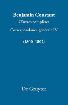 Correspondance 1800¿1802