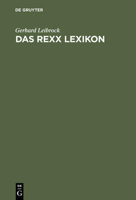 Das REXX Lexikon