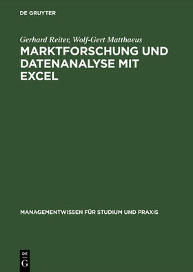 Marktforschung und Datenanalyse mit EXCEL