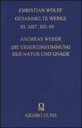 Die Uebereinstimmung der Natur und Gnade