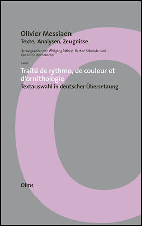 Olivier Messiaen - Texte, Analysen, Zeugnisse