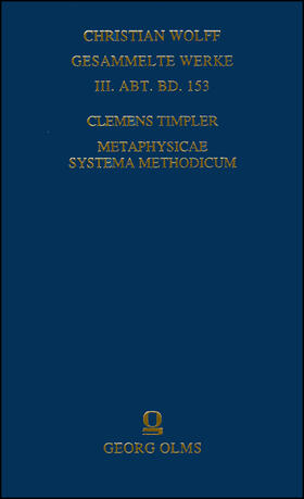 Metaphysicae systema methodicum