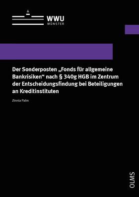Palm, Z: Sonderposten "Fonds für allgemeine Bankrisiken" nac