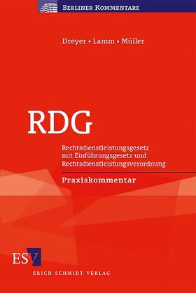 Dreyer, H: Rechtsdienstleistungsgesetz (RDG)