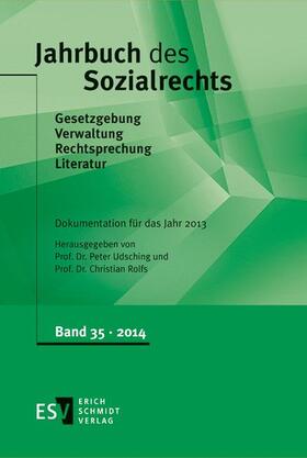 Jahrbuch des Sozialrechts -  - Dokumentation für das Jahr 2013
