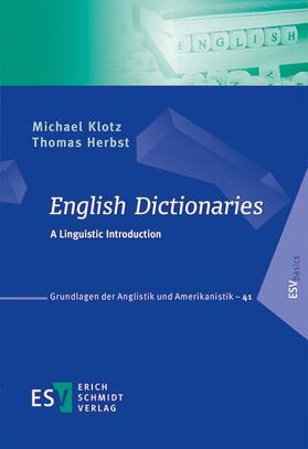 Klotz, M: English Dictionaries