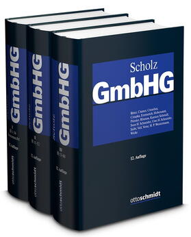 GmbHG: GmbH-Gesetz, Bände I-III Gesamtabnahmeverpflichtung