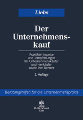 Liebs, R: Unternehmenskauf