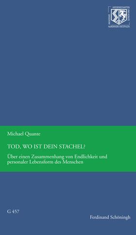 Quante, M: Tod, wo ist Dein Stachel?