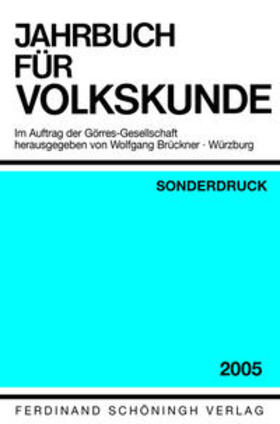 Jahrbuch für Volkskunde 2005