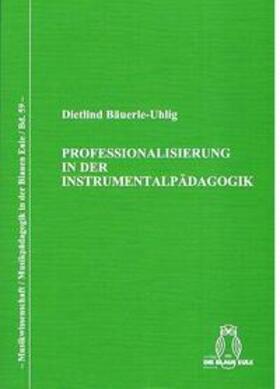Professionalisierung in der Instrumentalpädagogik