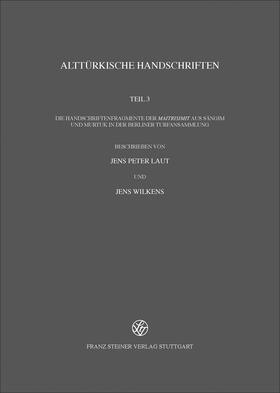 Alttürkische Handschriften Teil 3