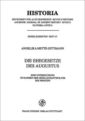 Die Ehegesetze des Augustus