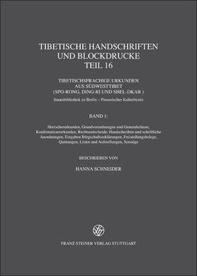 Tibetische Handschriften und Blockdrucke