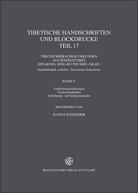 Tibetische Handschriften und Blockdrucke