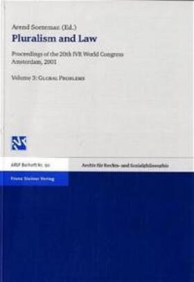 Pluralism and Law - Vol. 3: Global Problems