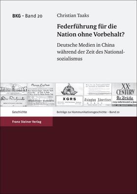 Federführung für die Nation ohne Vorbehalt