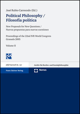 Political Philosophy / Filosofía política