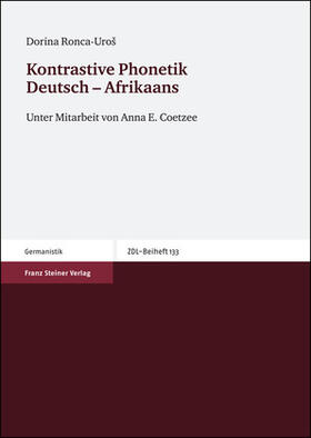 Ronca-Uros, D: Kontrastive Phonetik Deutsch - Afrikaans