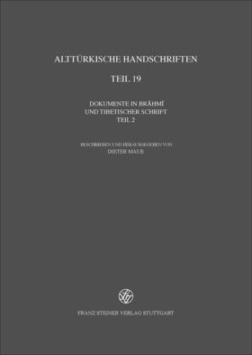 Alttürkische Handschriften