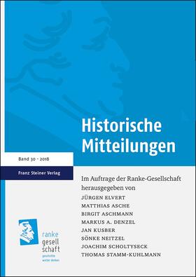 Historische Mitteilungen 30 (2018)