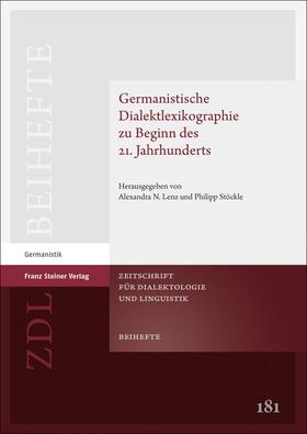 Germanistische Dialektlexikographie zu Beginn des 21. Jahrhu