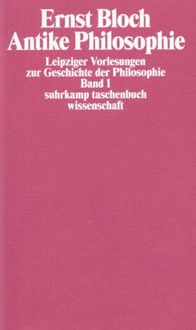 Leipziger Vorlesungen zur Geschichte der Philosophie 1/4