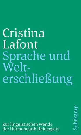 Lafont, C: Sprache und Welterschließung