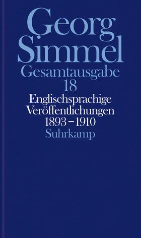 Englischsprachige Veröffentlichungen 1893 - 1910