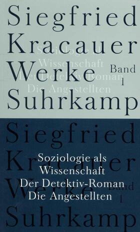 Kracauer, S: Werke 1