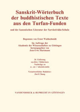 Sanskrit-Wörterbuch der buddhistischen Texte aus den Turfan-Funden. Lieferung 26