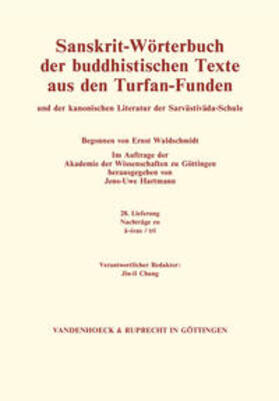 Sanskrit-Wörterbuch der buddhistischen Texte aus den Turfan-Funden. Lieferung 28