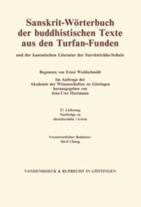 Sanskrit-Wörterbuch der buddhistischen Texte aus den Turfan-Funden. Lieferung 22.