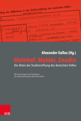 Meinhof, Mahler, Ensslin